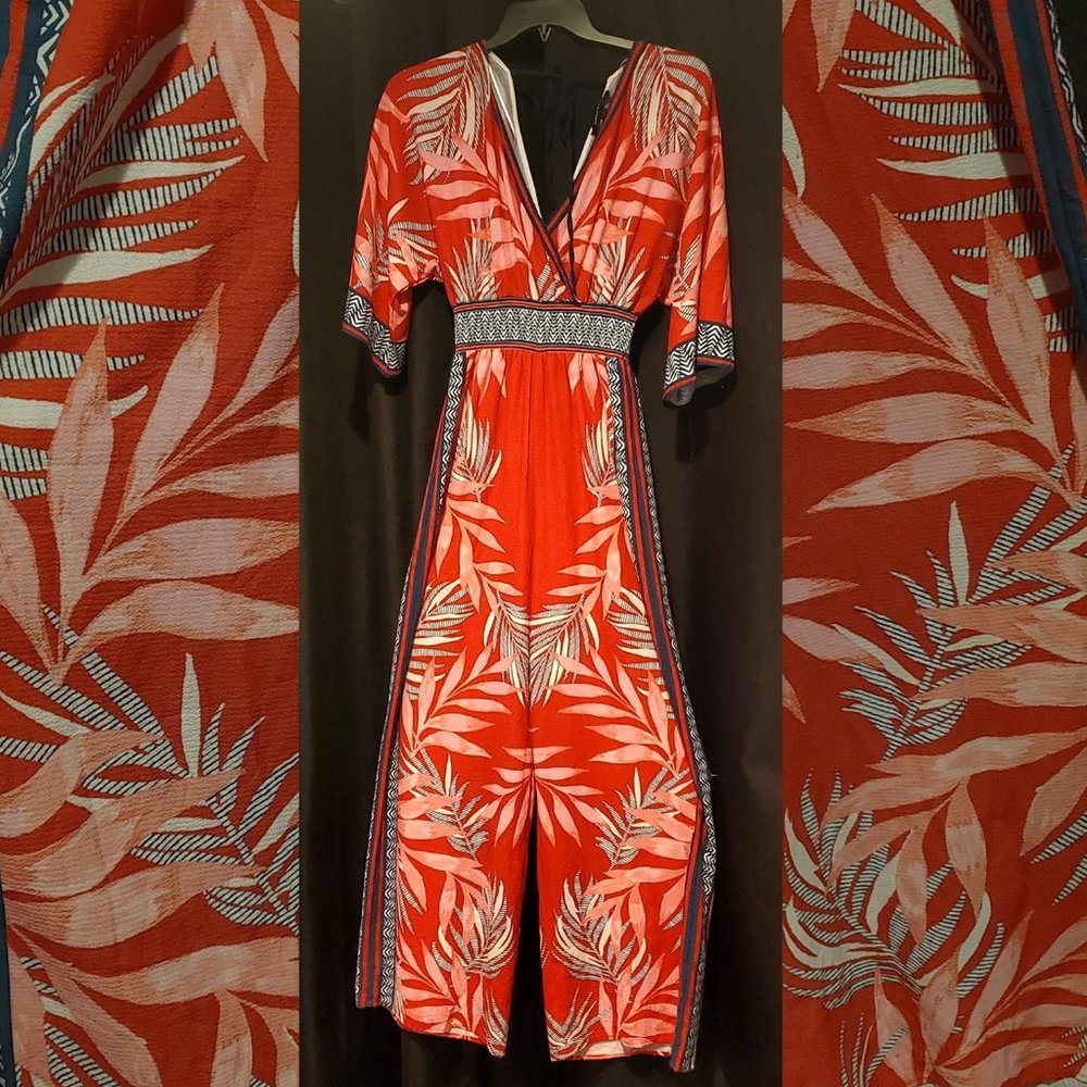 Red Kimono Jumpsuit | Jealous Flying Tomato | Sm